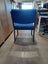 Blue Cushioned Arm Chair Carousel 4