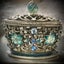 Trinket/Jewellery Holder/Incense Cone Burner Carousel 3