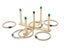 Wooden Ring Toss Game Set Carousel 1