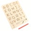 Wooden Alphabet Tracing Board Carousel 1