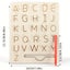 Wooden Alphabet Tracing Board Carousel 3