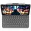 Logitech Slim Folio Keyboard Case for iPad 10.9" (10th Gen & A16) - Grey Carousel 2