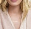 24k Gold-Plated Sterling Silver Carrie Style Name Necklace - Choose your Name! Carousel 3
