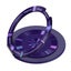 360 Degree Rotating Ring Buckle Adhesive Magnetic Mobile Phone Holder (Purple) Carousel 6