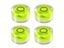 Phono High Accuracy Spirit Level Of Beads Arcylic Round Mini Bubble Level Tools Carousel 11