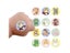 120pcs/Lot Cartoon Animal Pattern Band Aid Hemostasis Adhesive Bandages First Carousel 6