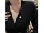Fashion Brooch Set Flower Bow Brooches For Women Metal Anti-glare Lapel Pin Carousel 10