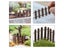 5x90cm Mini Wooden Fence Miniature Fairy Garden Fence DIY Handmade Accessories Carousel 13