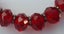 Ruby Red Color Crystal Bracelet from Italy Carousel 2