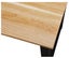 Home Office Desk with Steel frame and wood grain finish top Carousel 3