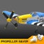 Mini Warbird - Volantex P51 Mustang WWII Blue RC 400mm Airplane w/Gyro 2.4Ghz... Carousel 6
