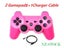PS3 Wireless Controller ______________ Pink Carousel 1