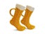 Christmas Gift 3D Beer Mug Knit Socks Cute Unisex Winter Warm Socks Carousel 1