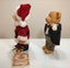 Vintage Russ Teddy Town Bears - Santa (with tag) + Groom Carousel 4