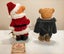 Vintage Russ Teddy Town Bears - Santa (with tag) + Groom Carousel 3