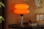 Mid Century Modern Lamp for Nightstand Retro Egg Tart Bedside Lamps -Orange Carousel 5