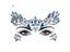 3D Sexy Face Tattoo Stickers Face Decoration Temporary Tattoos Glitter Fake Carousel 1