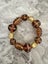 Vintage murano lampwork venetian glass beads elastic bracelet NEW Carousel 1
