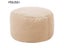 OTAUTAU Linen Bean Bag Chair With Filling Pouf Ottoman Footstool Round Stool Carousel 1