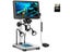 RIEVBCAU Digital Microscope 1200x Magnification HD USB Professional Electron Carousel 1