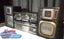 Sanyo JA-567 Integrated Rack System with Sony APM-D4 Speakers. Carousel 4