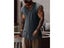 Vintage Solid Color Cotton Tops Men Casual Sleeveless V-Neck Loose Tank Tops Carousel 1