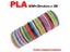 3D Pen Printing Supplies 1.75mm PLA Filament 20/30/90M/150M/200M Colorless Carousel 1