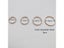 GOLDtutu 14K Gold Simple Nose Hoop Ring For Men And Women Small Nose Piercings Carousel 1