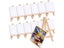 12 Sets Mini Easel With Canvas Board For Kids Students Adults Painting Carousel 3
