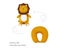 Deformable U-shape Neck Pillows For Office Nap Carousel 1
