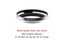 Universal Metal Screw-in Vented Wide-angle Lens Hood Silver Camera Photography Carousel 3