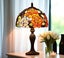 Tiffany Table Lamp (26cm Shade) New Design Carousel 7