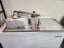 FRANKE top mount stainless steel 2 bowl and drain return sink Carousel 15
