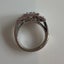 Vintage Platinum & Diamond Cluster Engagement Ring Carousel 6