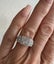 Vintage Platinum & Diamond Cluster Engagement Ring Carousel 5