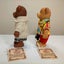 Vintage Russ Teddy Town Bears - School Girl (with tag) + Tourist (with tag) Carousel 4