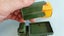 #34 Dinky Toys 623 Army Bedford Covered Wagon in Repro Box Carousel 7