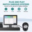 Desktop USB Barcode QR Code Scanner with LED light Carousel 2