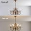 French Country Chandelier 6 Lights Rustic Carousel 7