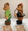 Vintage Russ Teddy Town Bears - Peter (with tag) + Robin (with tag) Carousel 4