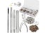 Leather Snap Button Kit Metal Press Studs Installation Tools Carousel 1