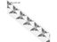 Chzimade 3X100CM Reflective Stickers For Clothing Hot Stamping Foil Heat Carousel 1
