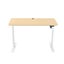 1.2M Sit And Stand Desk In Natural Carousel 1