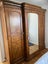 Antique Victorian Wardrobe walnut and maple Carousel 4