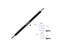 Metal Stainless Wipe Stick Seepage Line Cleaning Swabs Stickers Cotton Swabs Carousel 1