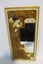 VINTAGE GUSTAV KLIMT "The Kiss" ART NOUVEAU STYLE RESIN MIRROR Carousel 3