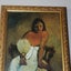 +++ PAUL GAUGUIN " FEMME A I"EVENTAIL " PRINT +++ Carousel 9