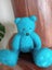 Tiny needle felted teddy Carousel 1