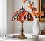 12” Tiffany Table Lamp (30cm Shade) New Design Carousel 2