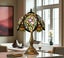 12” Tiffany Table Lamp (30cm Shade) New Design Carousel 3